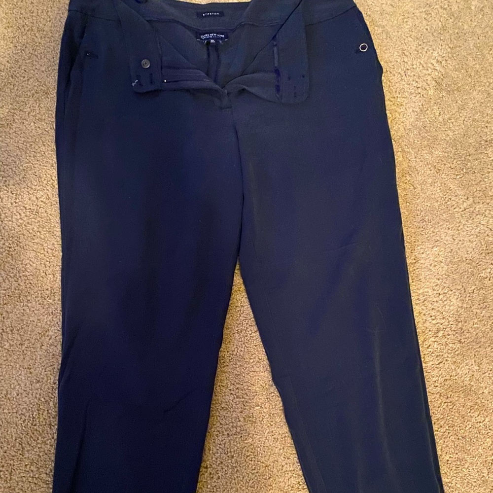 Blue dress pants
